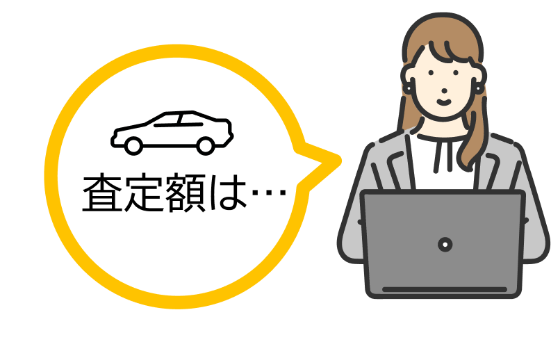 査定完了後、ご連絡させていただきます。査定額にご納得いただければご契約手続きに進み、提携業者と引き取りの日程調整をしていただきます。