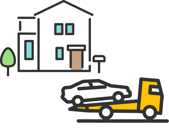 車両引き上げ後、最短1週間で指定の口座にお振込いたします。