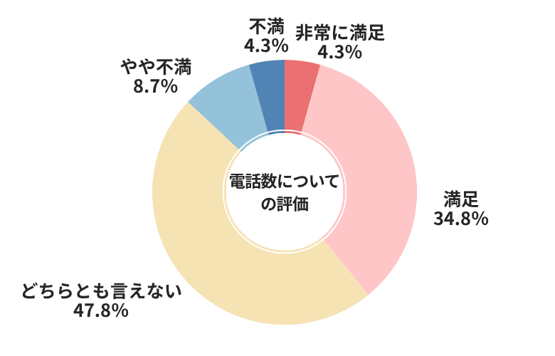 カービュー電話数についての評価