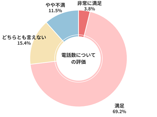 セルトレ電話数についての評価