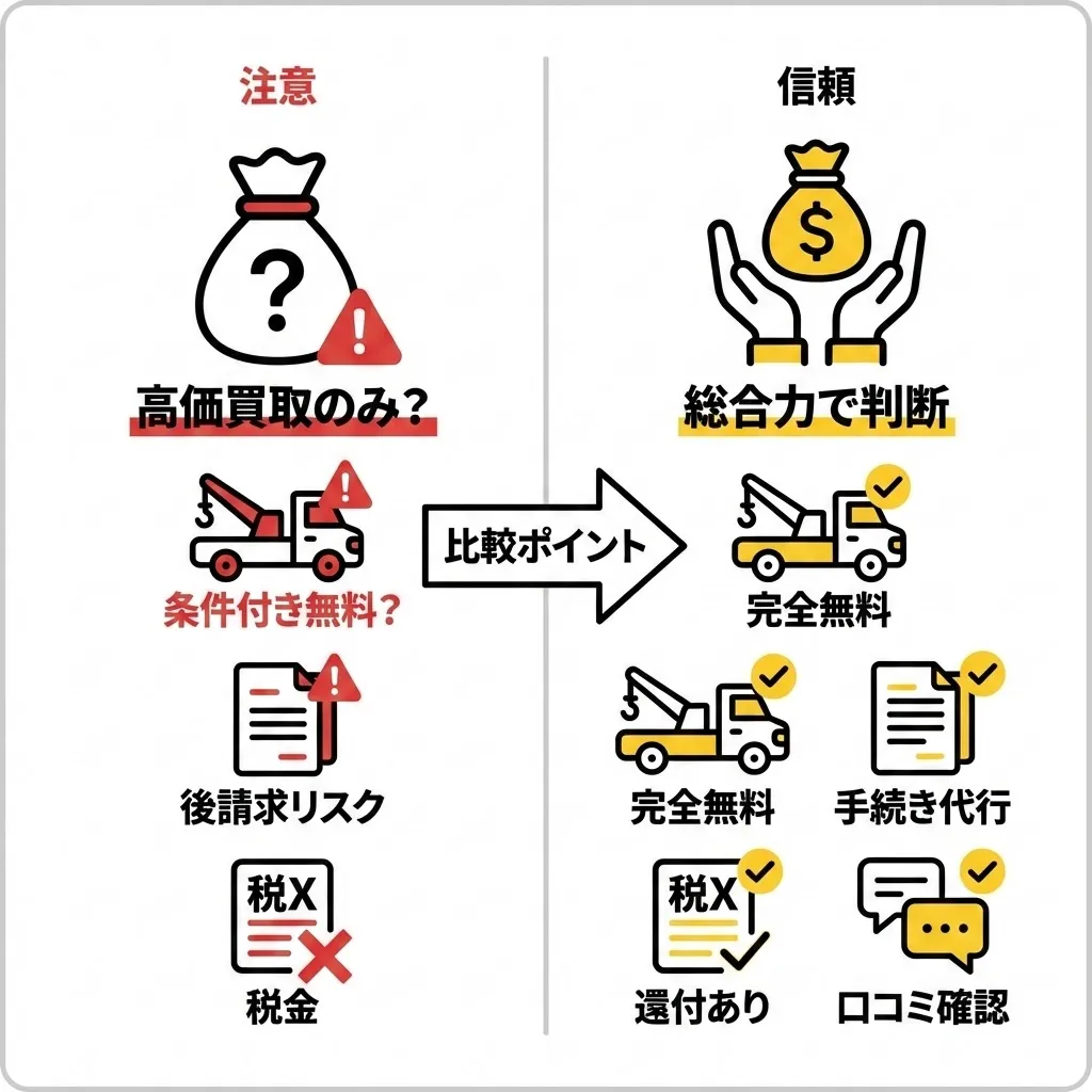 買取業者の選び方