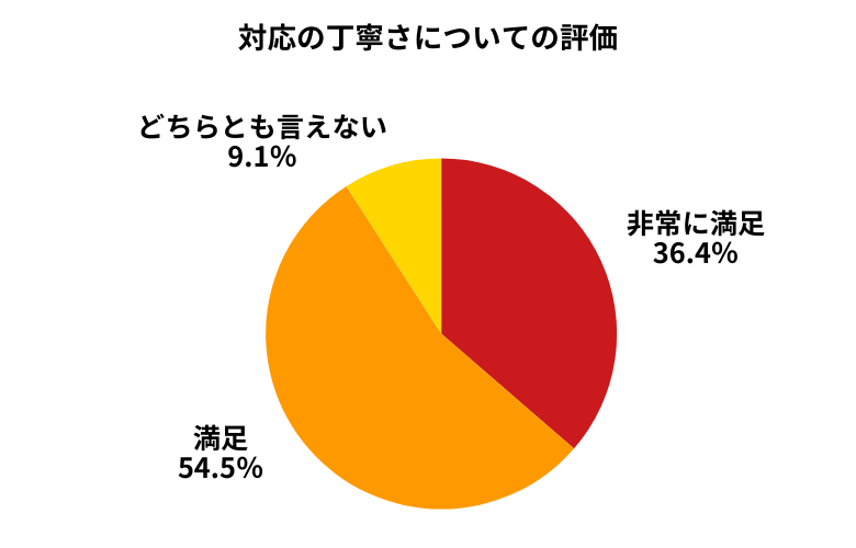 バディカダイレクト対応の丁寧さについて
