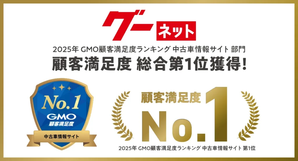 グーネット顧客満足度NO1