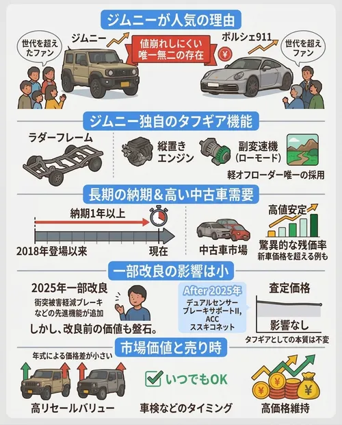 ジムニーの市場価値